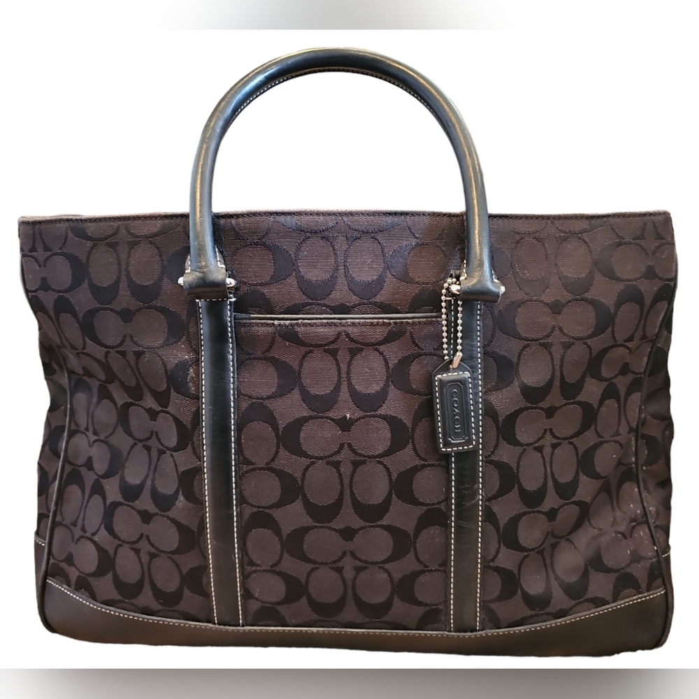 Black coach bag